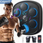 Adults Smart Music Boxing Machine, Punching Boxing Music Fitness Machine with Smart Display and Boxing Gloves, Boxing Machine Wall-Mounted Music Workout Punching Equipment